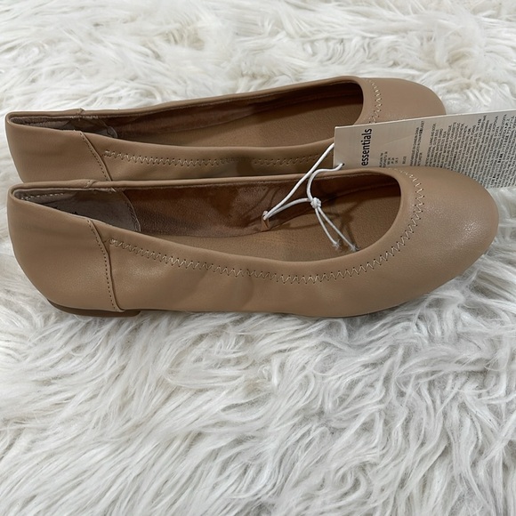 Amazon Essentials Women's Belice Ballet Flat Beige Size 7W (wide) NEW - Picture 6 of 16